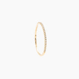 14kt geelgouden ring Stephi met  diamant