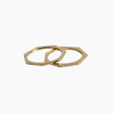 Ring Seven met diamant