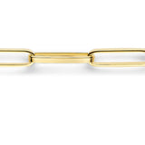 14kt Geelgouden closed forever collier