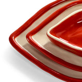 Serving dish set/3 Lips Les Objets Mouleversants