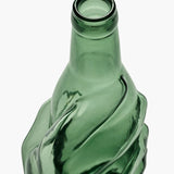Carafe Edward emerald green Les Objets Mouleversants