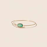 Armband Orso green onyx