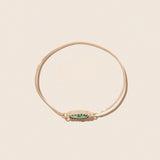 Armband Orso green onyx