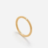 9kt geelgouden ring alliance Rayures