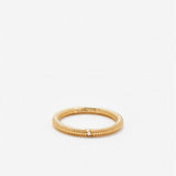 9kt geelgouden ring alliance Rayures