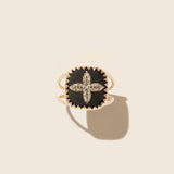 Ring Bowie N°2 zwart