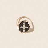 Ring Bowie N°3 zwart