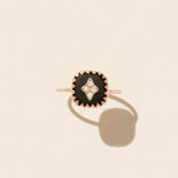 Ring Pierrot zwart